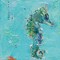 Little Seahorse Blue Poster Print by Kellie Day - Item # VARPDX28182